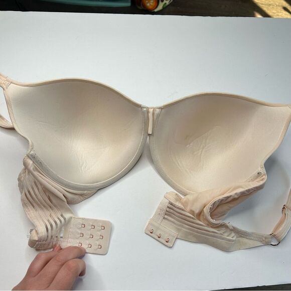 Le Mystere Cream lined Bra 36DDD 36F - Picture 7 of 13